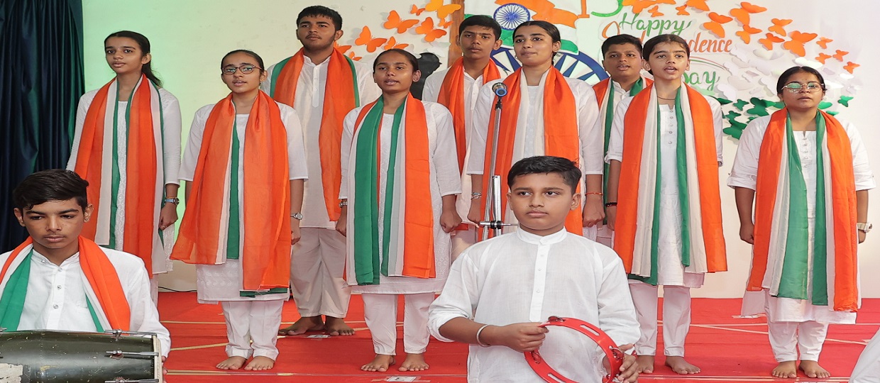Career Point World School Jodhpur Celebrates 79th Independence Day with Pride and Joy