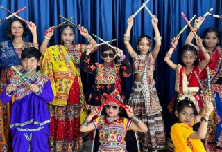 Navratri Dandiya Celebration at Career Point World School Jodhpur