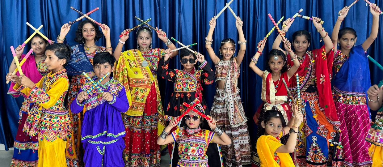 Navratri Dandiya Celebration at Career Point World School Jodhpur