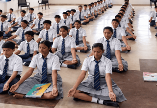 Students Learn Healthy Habits at Career Point World School Jodhpur Workshop