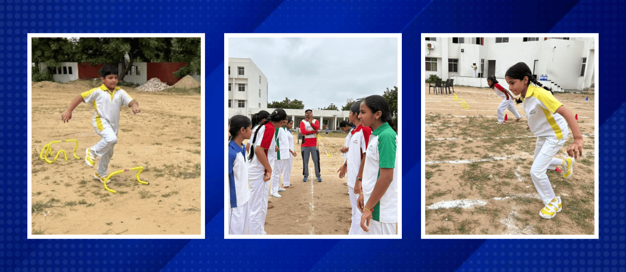 National Sports Day Celebration at Career Point World School Jodhpur Promotes Fitness & Teamwork