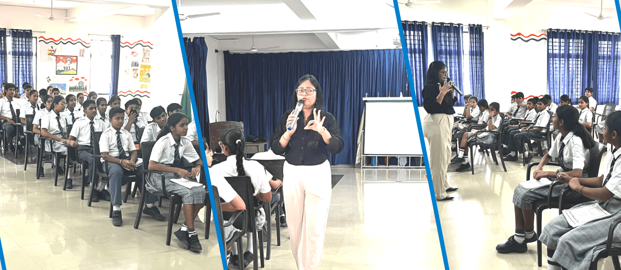 Building Calm & Confidence: Stress Management Session at Career Point World School Jodhpur
