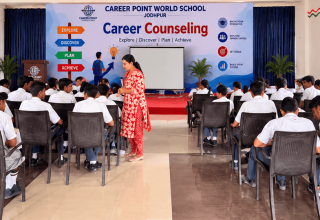 Guiding Dreams, Shaping Futures Career Counselling Session at Career Point World School Jodhpur